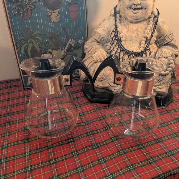 MCM Corningware Glass Coffee Carafe Set - Picture 2 of 13